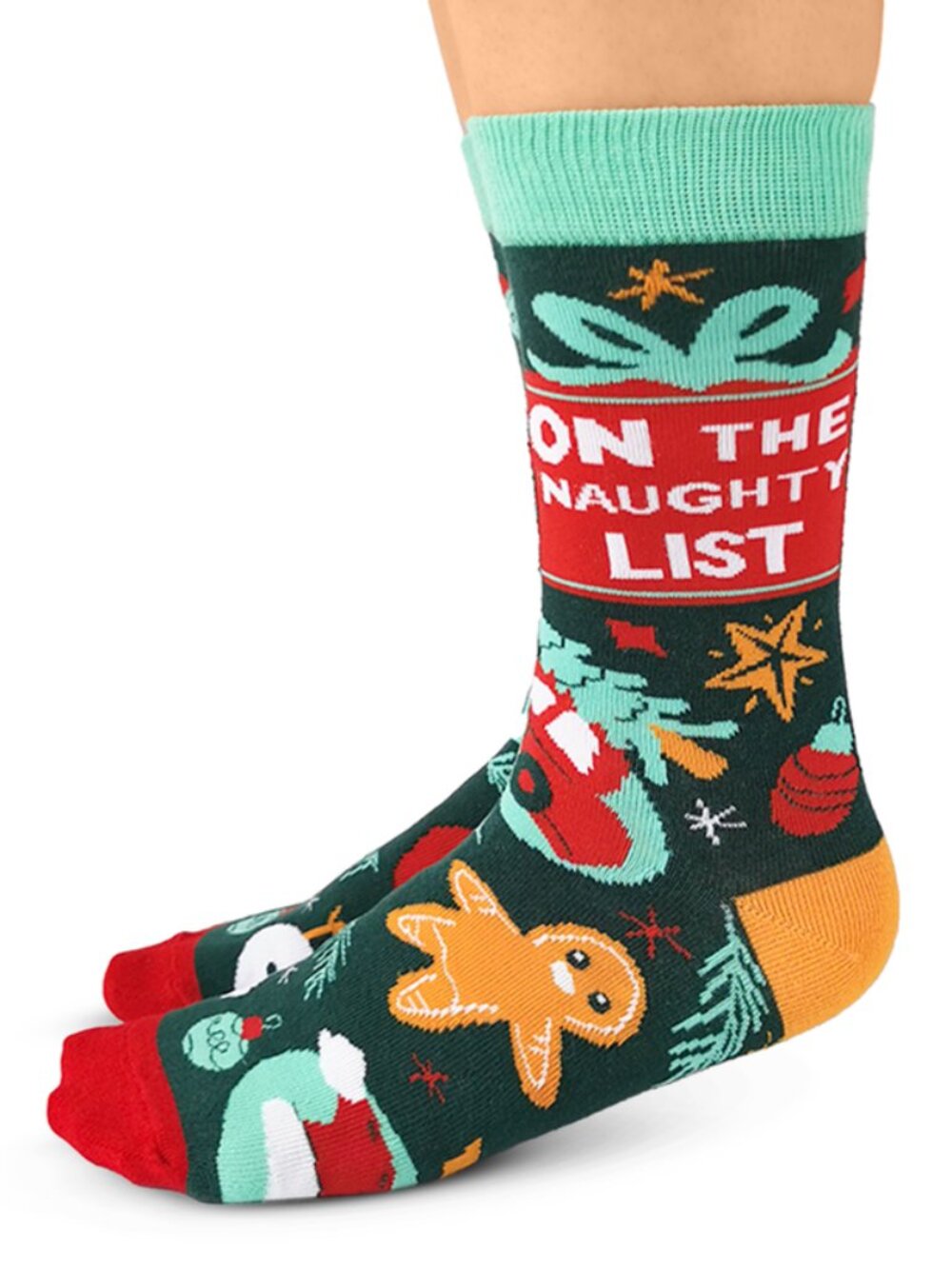 Women's Uptown Sox Crew Socks | Naughty List Socks | NWT